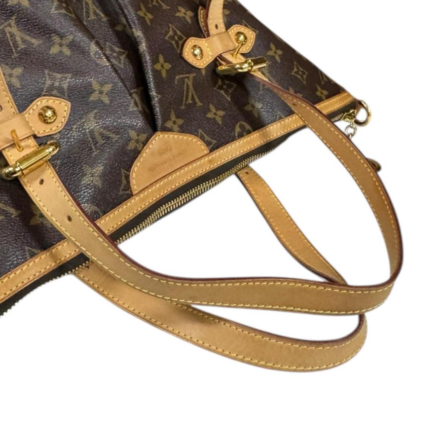ルイヴィトン パレルモGM モノグラム ショルダーバッグ モノグラムキャンバス M40146 ブラウン レディース LOUIS VUITTON  中古 LOUIS VUITTON（ルイ・ヴィトン） パレルモGM モノグラム ショルダー