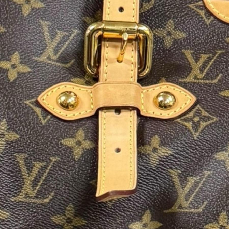 ルイ・ヴィトン LOUIS VUITTON パレルモGM ショルダーバッグ バッグ PVCコーティングキャンバス レザー モノグラム レディース ブラウン系 M40146 【中古】 LOUIS VUITTON（ルイ・ヴィトン） パレルモGM モノグラム ショルダー