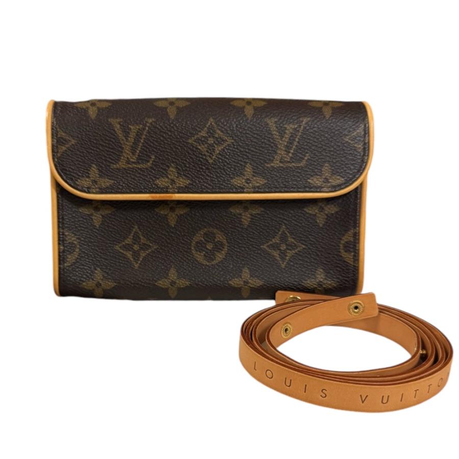 ルイ ヴィトン モノグラム ポシェット フロランティーヌ ウエストバッグ ポシェット #XS M51855 ブラウン PVC LOUIS VUITTON 【中古】 LOUIS VUITTON（ルイ・ヴィトン） ポシェットフロランティーヌ