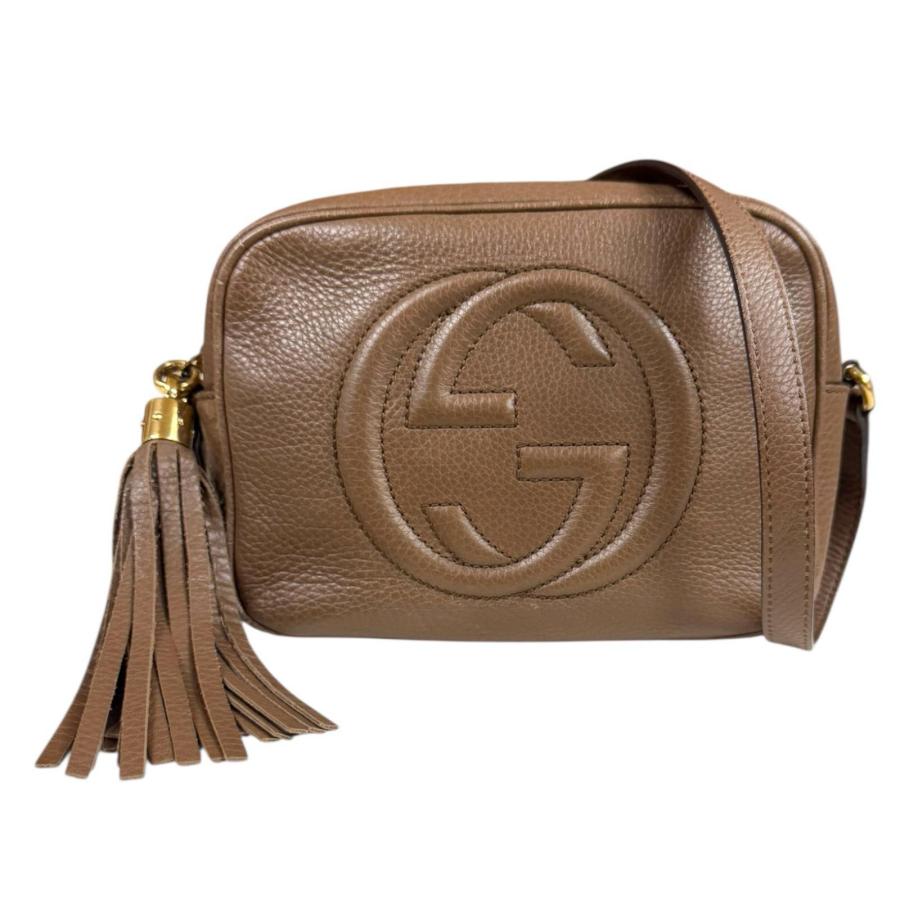 GUCCI グッチ 308364 ソーホー ディスコバッグ ショルダーバッグ カーフ レディース [中古] GUCCI（グッチ） ディスコバッグ ソーホー ショルダーバッグ レザー