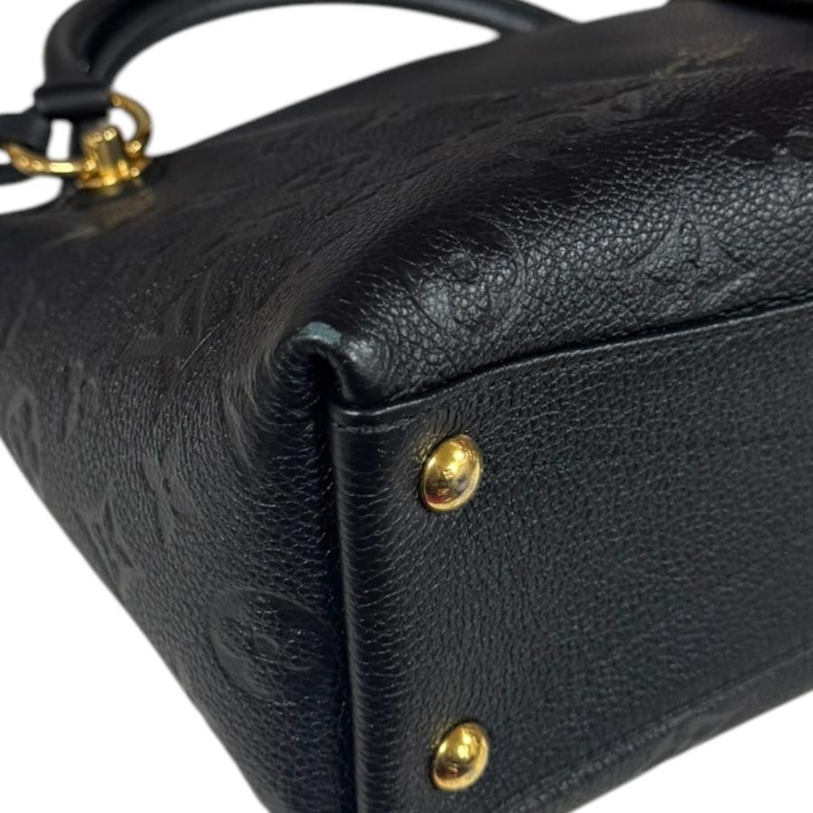 【美品】ルイヴィトン モノグラム トートバッグ ショルダーバッグ ボストン　黒 LOUIS VUITTON（ルイ・ヴィトン） VトートBB モノグラムアンプラント