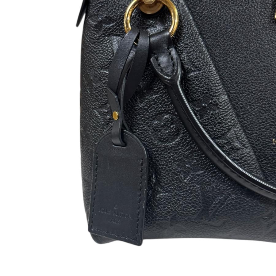 【美品】ルイヴィトン モノグラム トートバッグ ショルダーバッグ ボストン　黒 LOUIS VUITTON（ルイ・ヴィトン） VトートBB モノグラムアンプラント