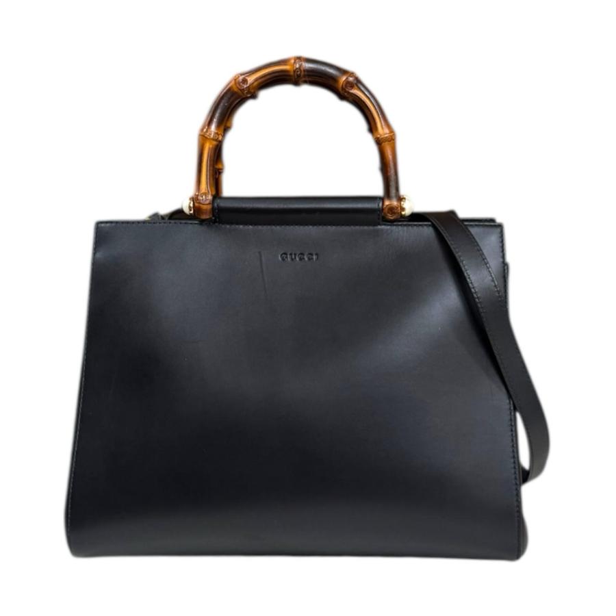 GUCCI（グッチ） ニムフェア ミディアム バンブー ショルダーバッグ