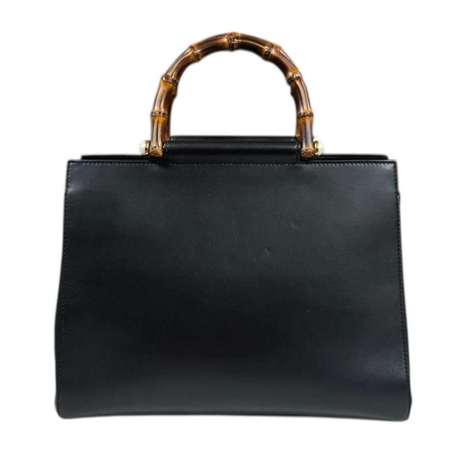 GUCCI（グッチ） ニムフェア ミディアム バンブー ショルダーバッグ