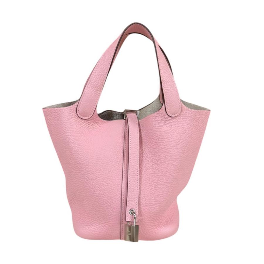 HERMES（エルメス） ピコタンロックPM ハンドバッグ トリヨン ピンク