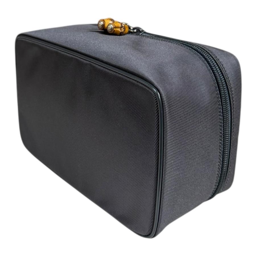 GUCCI（グッチ） バニティバッグ バンブー ハンドバッグ ナイロン 032