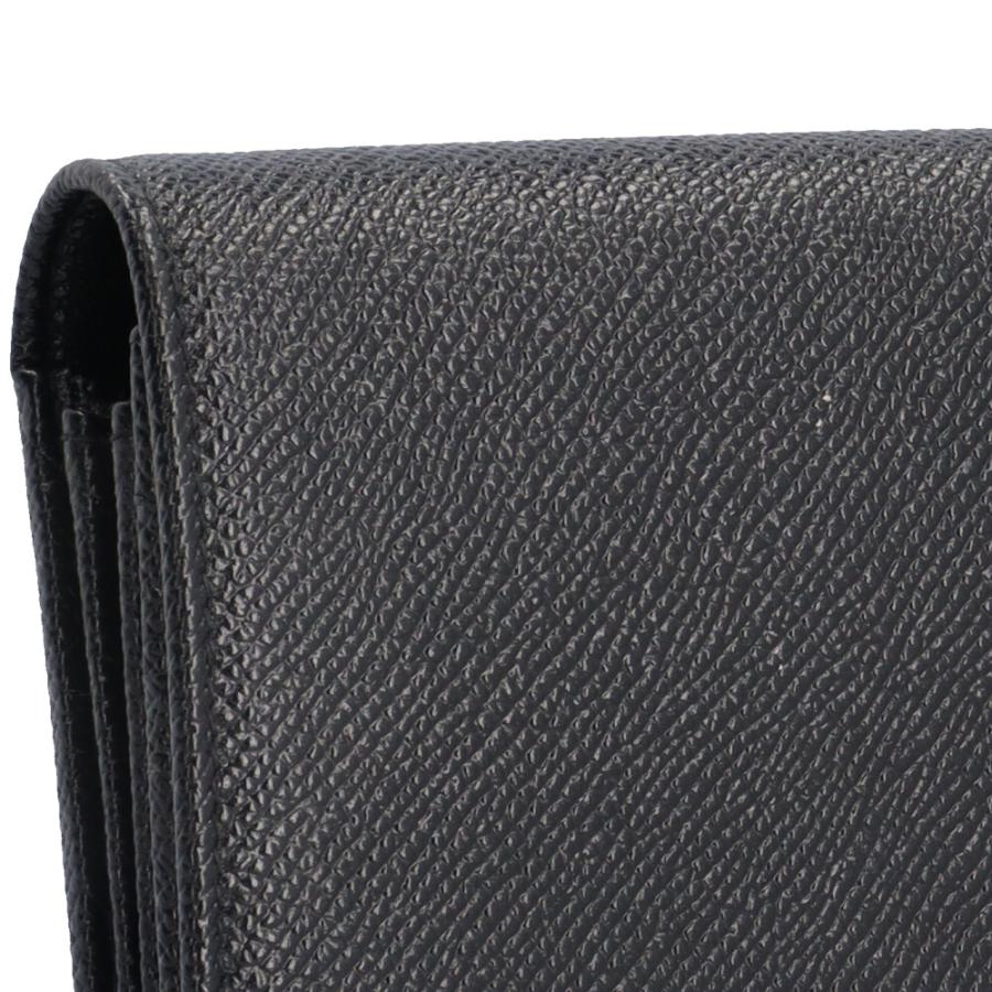 BVLGARI　ブルガリ　ロゴクリップ　ラージウォレット　長財布　本革　ブラック ブルガリ BVLGARI 財布 長財布 二つ折り長財布 30416 ブルガリ