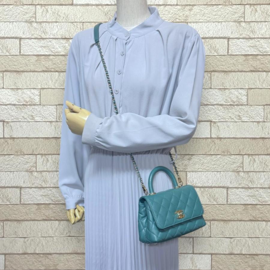 CHANEL（シャネル） ココハンドル XXS マトラッセ ショルダーバッグ