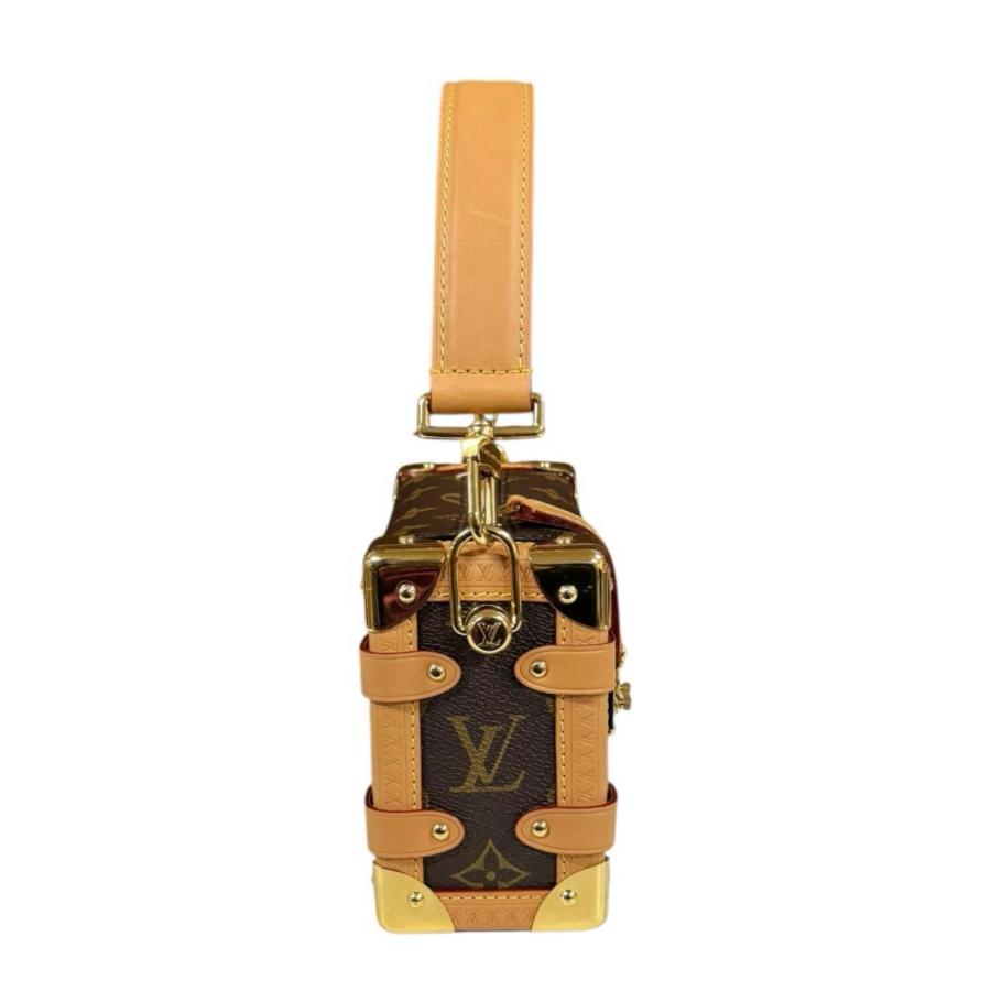美品 ルイ ヴィトン モノグラム サイドトランクPM ハンドバッグ ショルダーバッグ 2WAY M46815 PVC レディース LOUIS VUITTON 【244-66401】 LOUIS VUITTON - 美品 ルイ ヴィトン モノグラム サイドトランクPM
