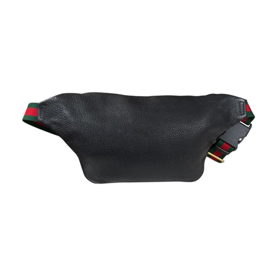 GUCCI（グッチ） シェリーライン ボディバッグ レザー 530412 ブラック
