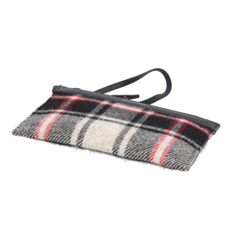 BALENCIAGA（バレンシアガ） タータンチェック柄 ネイビー カバス S