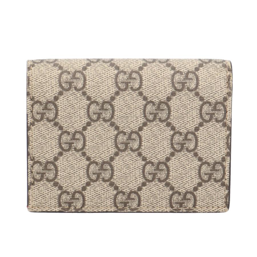 グッチ チェリー GGスプリーム 二つ折り財布  レディース GUCCI  中古 GUCCI（グッチ） チェリー GGスプリーム 二つ折り財布 GGスプリーム