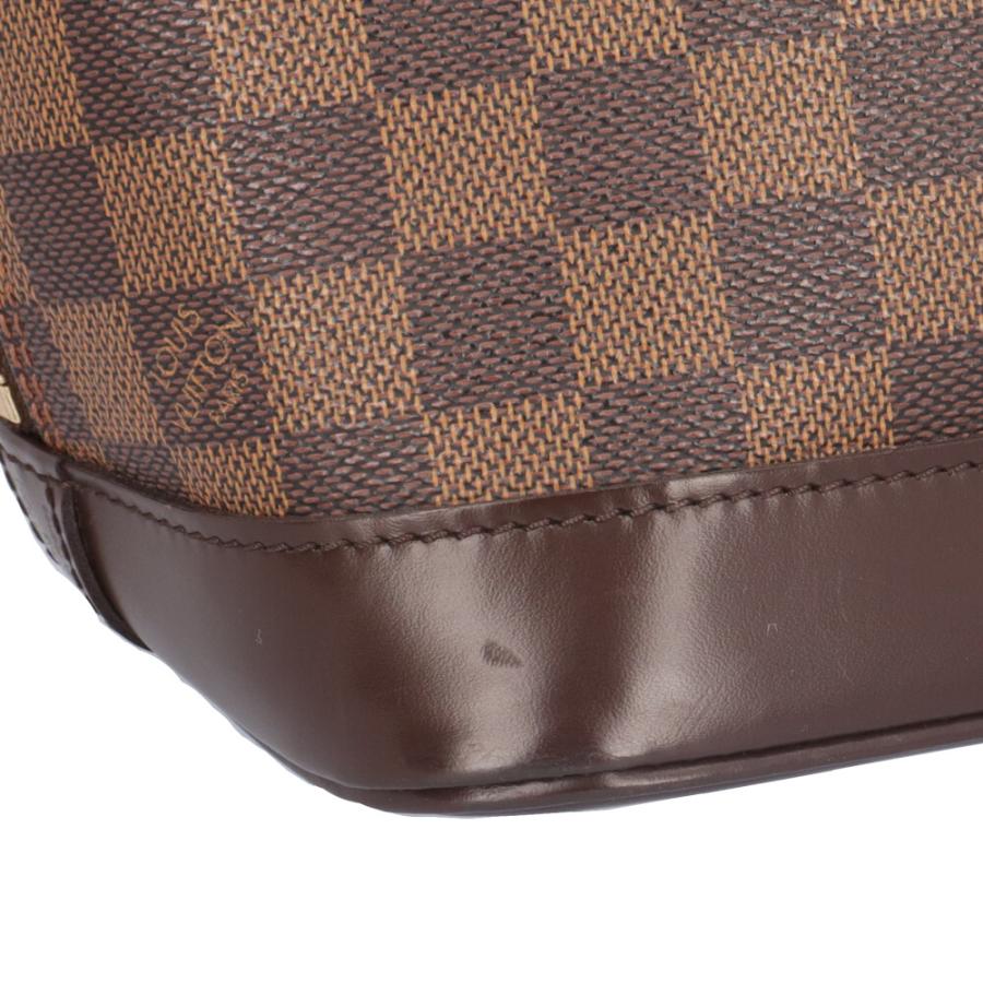 ルイヴィトン アルマ PM ダミエ ハンドバッグ ブラウン 大容量