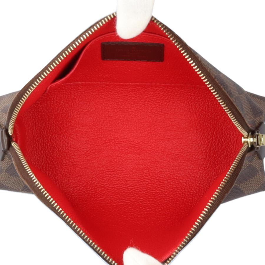 ◇ルイヴィトン◇ダミエ/ポシェット/コスメティック/ポーチ/N47516 ルイヴィトンポシェット コスメティック 14137 ブラウン レディース