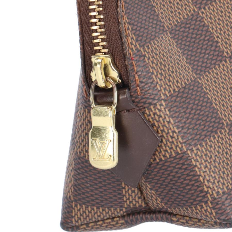 正規品　美品　Louis Vuitton ダミエポーチ ブラウン 中古・古着通販】LOUIS VUITTON (ルイ ヴィトン) アクセサリーポーチ