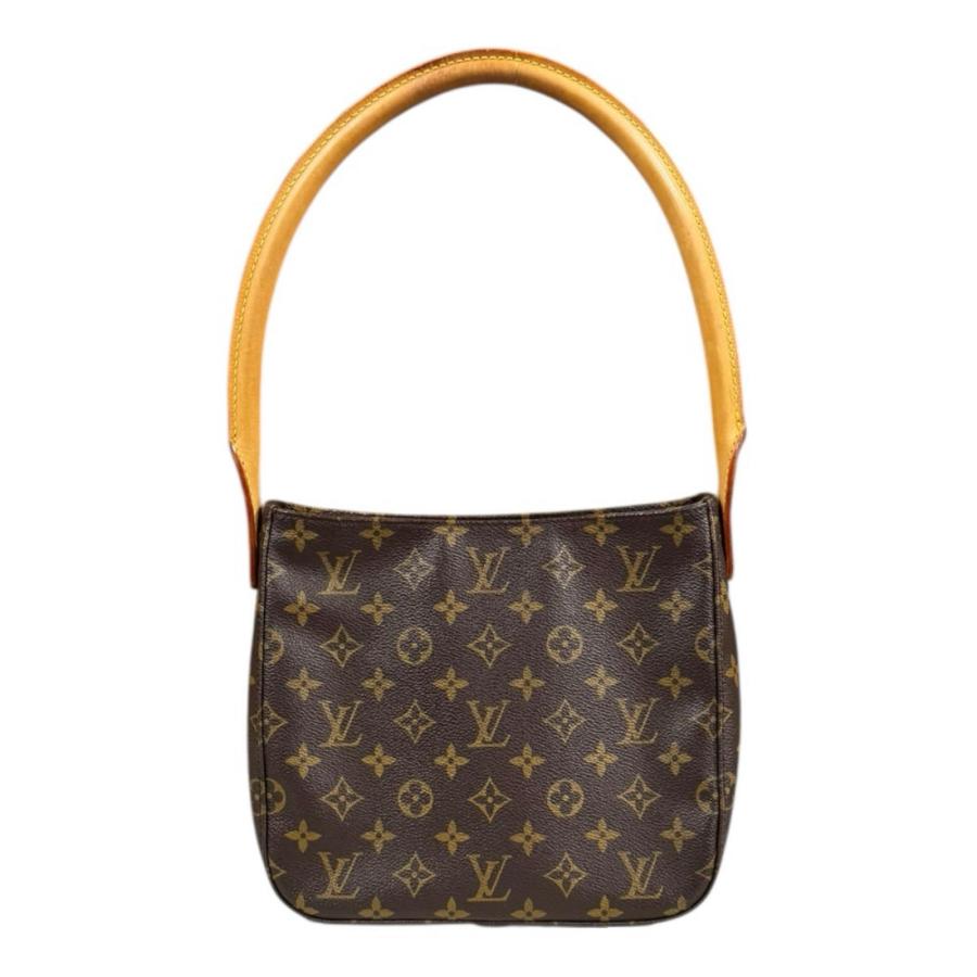 ★SALE【5cd2974】ルイヴィトン ショルダーバッグ モノグラム ルーピングMM M51146 ブラウン【中古】レディース LOUIS VUITTON（ルイ・ヴィトン） ルーピングMM モノグラム ショルダー