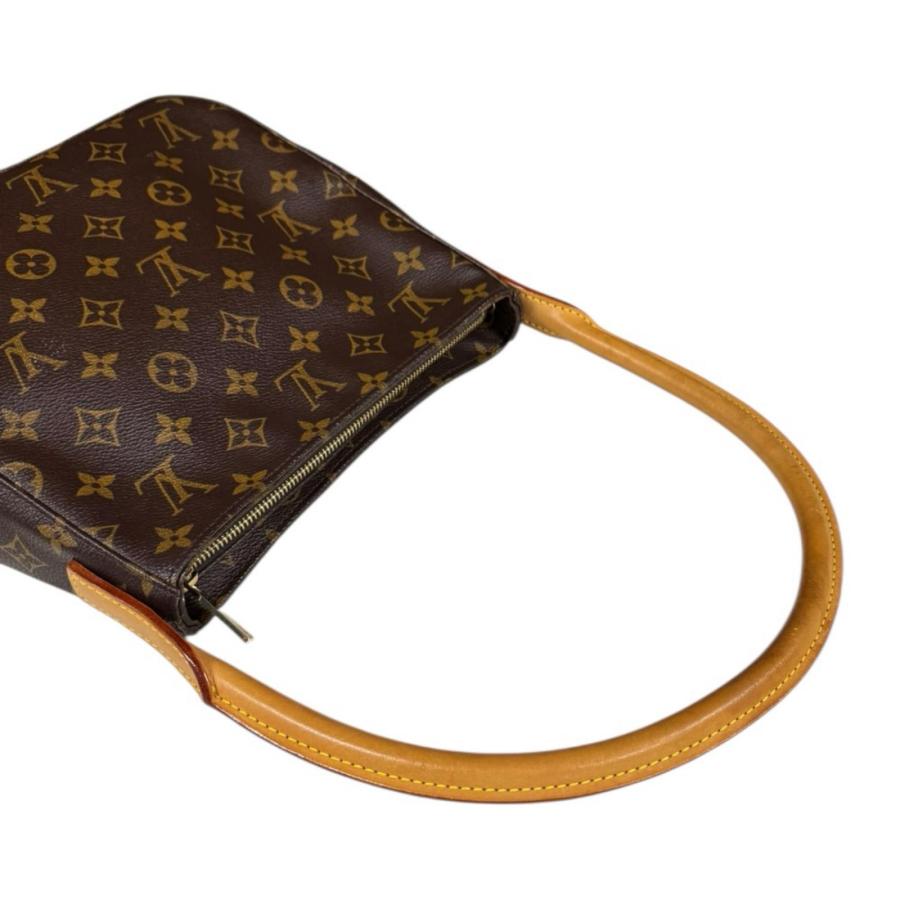 ルイ・ヴィトン LOUIS VUITTON ルーピングMM ショルダーバッグ バッグ PVCコーティングキャンバス レザー モノグラム レディース ブラウン系 M51146 【中古】 ルーピングMM モノグラム ショルダーバッグ PVC レザー ブラウン ルイ