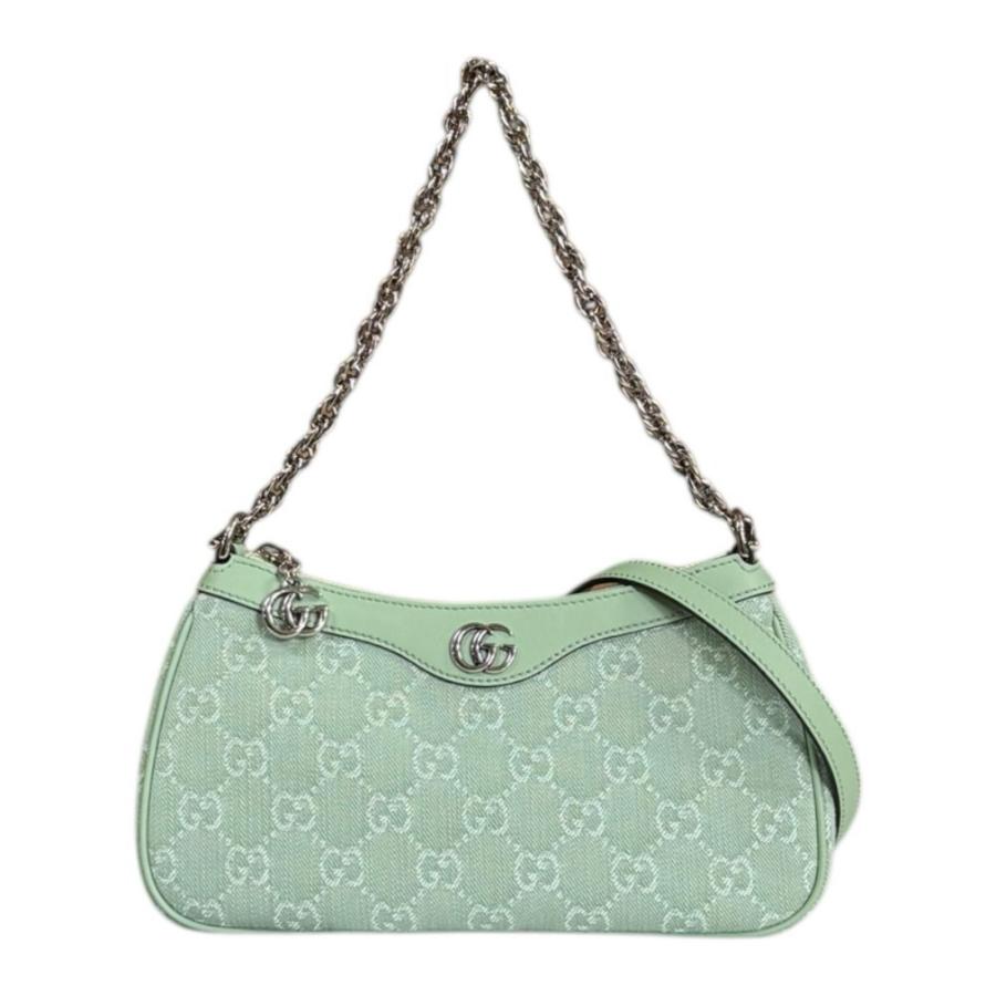 グッチ スモールショルダーバッグ オフィディア ショルダーバッグ 784753 グリーン レディース GUCCI  中古 GUCCI（グッチ） スモールショルダーバッグ オフィディア ショルダー
