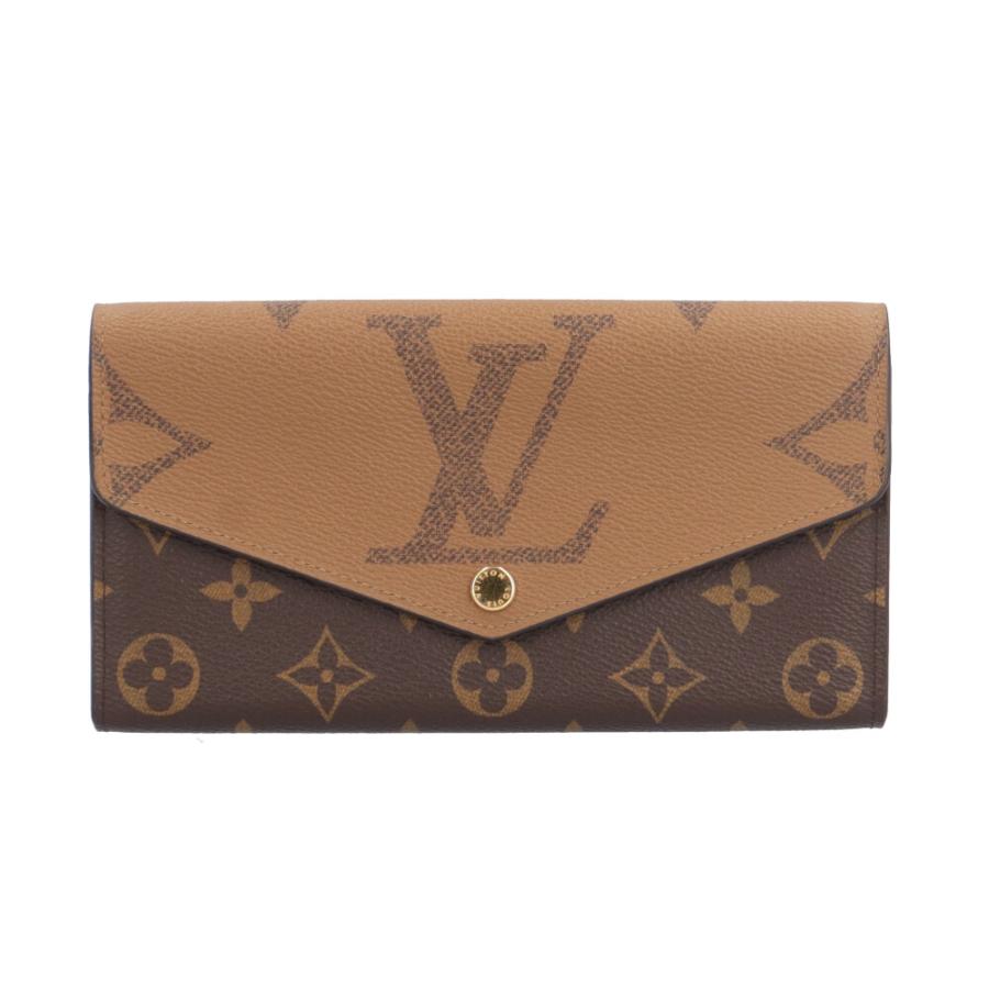 ルイヴィトンモノグラム ポルトフォイユサラ財布　茶色 LOUIS VUITTON（ルイ・ヴィトン） ポルトフォイユ サラ モノグラム