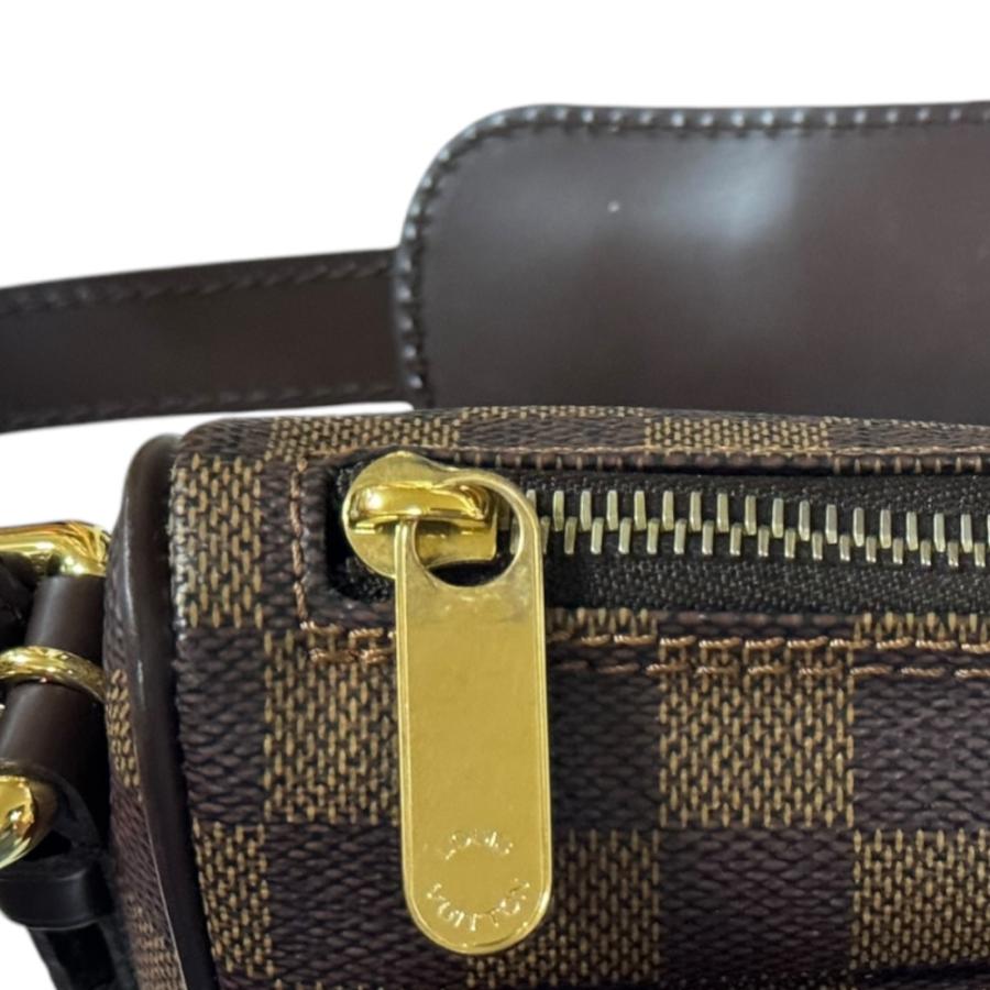 極美品✨ルイヴィトン ラヴェッロGM ダミエ ショルダーバッグ レザー ブラウン LOUIS VUITTON（ルイ・ヴィトン） ラヴェッロGM ダミエ ショルダー