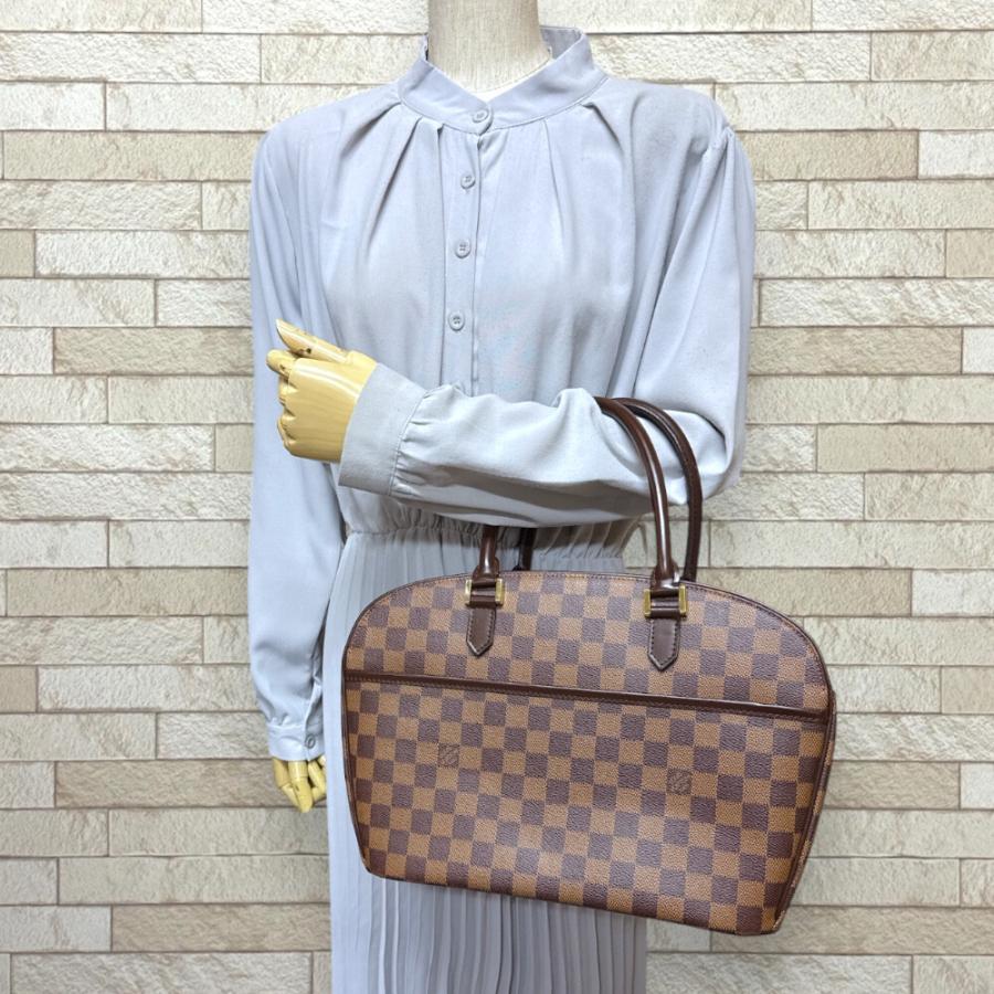 ルイヴィトン LOUIS VUITTON サックプラ ハンドバッグ ダミエ