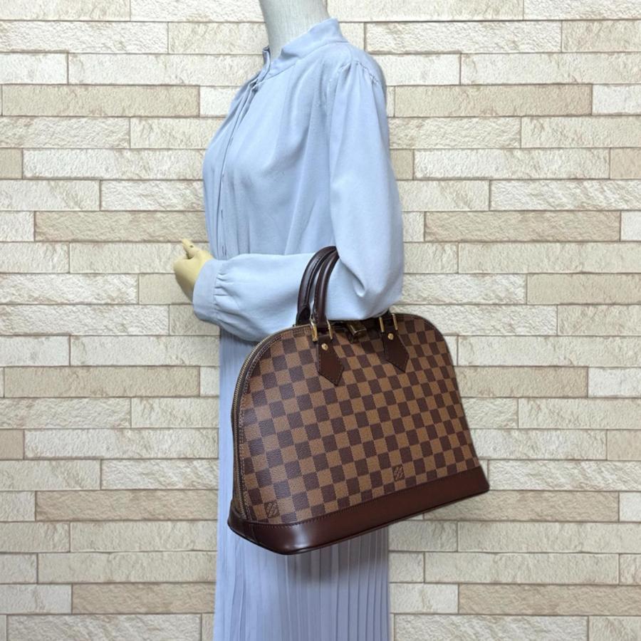 ◇美品 Louis Vuitton ダミエ アルマ ハンドバッグ ブラウン 楽天市場】【未使用品】 ルイヴィトン アルマ BB ダミエ レザー