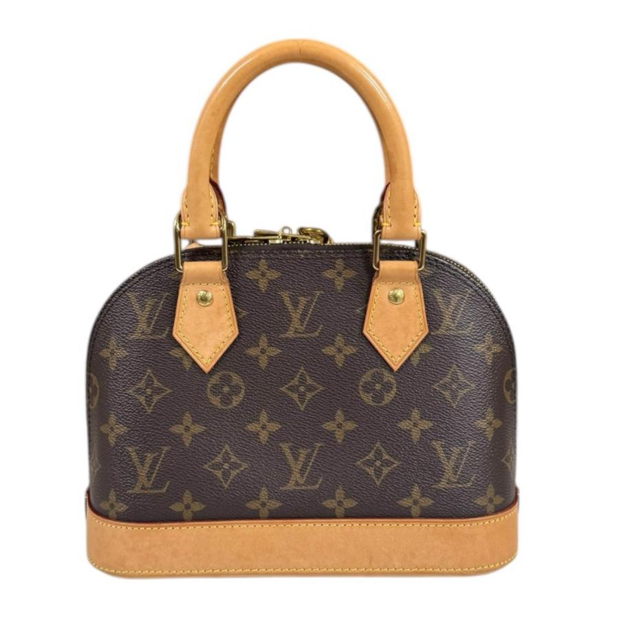 Louis Vuitton ショルダーバッグ ブラウンアルマbb美品 鑑定済み LOUIS VUITTON（ルイ・ヴィトン） アルマBB モノグラム ショルダー