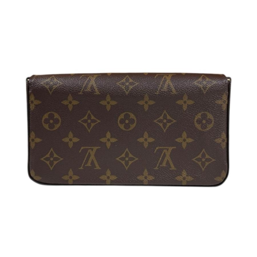 ルイヴィトン ポシェット フェリシー ショルダーバッグ モノグラムキャンバス M61276 ブラウン レディース LOUIS VUITTON 中古 美品_2