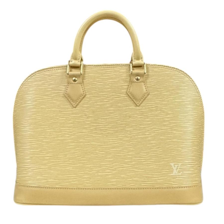 LOUIS VUITTON エピ ハンドバッグ イエロー LOUIS VUITTON（ルイ・ヴィトン） アルマ LV エピ ハンドバッグ