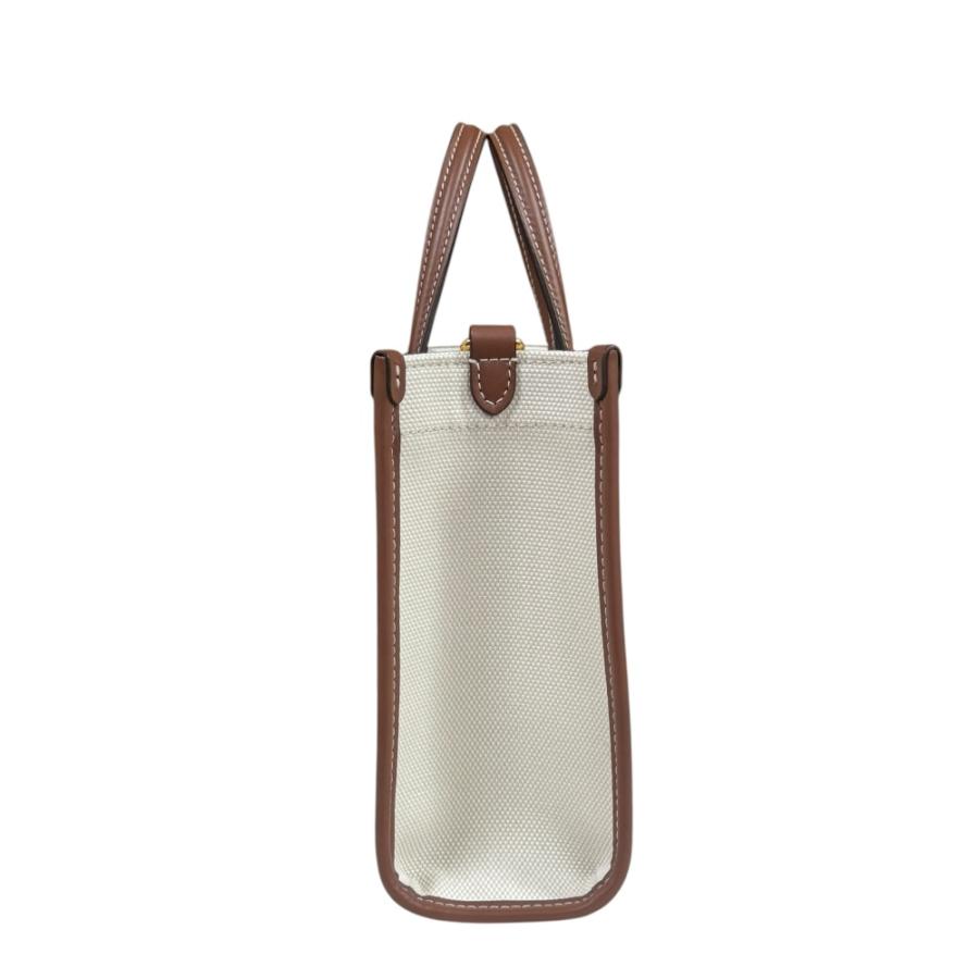 BURBERRY（バーバリー） ミニ フレヤトート ショルダーバッグ コットン 