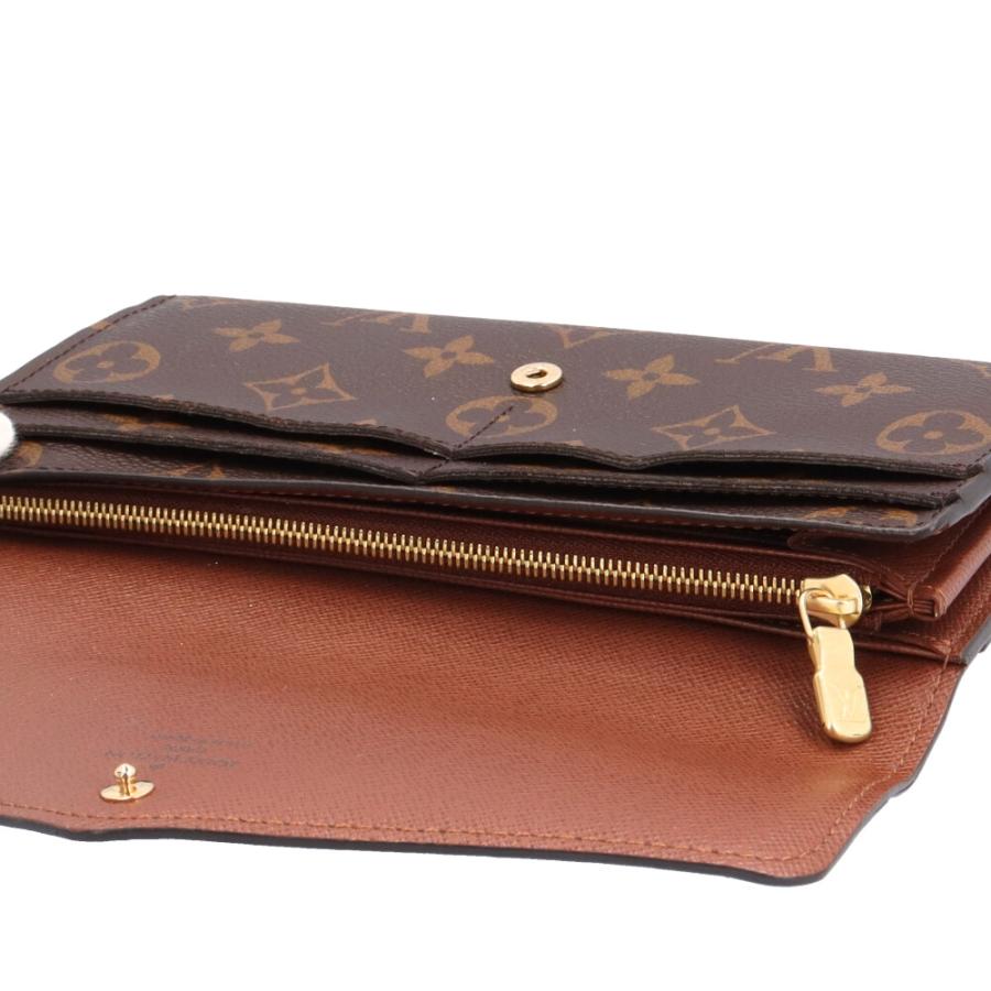 ルイヴィトン ポルトフォイユ サラ モノグラム 長財布 モノグラムキャンバス M60531 レディース LOUIS VUITTON  中古 LOUIS VUITTON（ルイ・ヴィトン） ポルトフォイユ サラ モノグラム 長