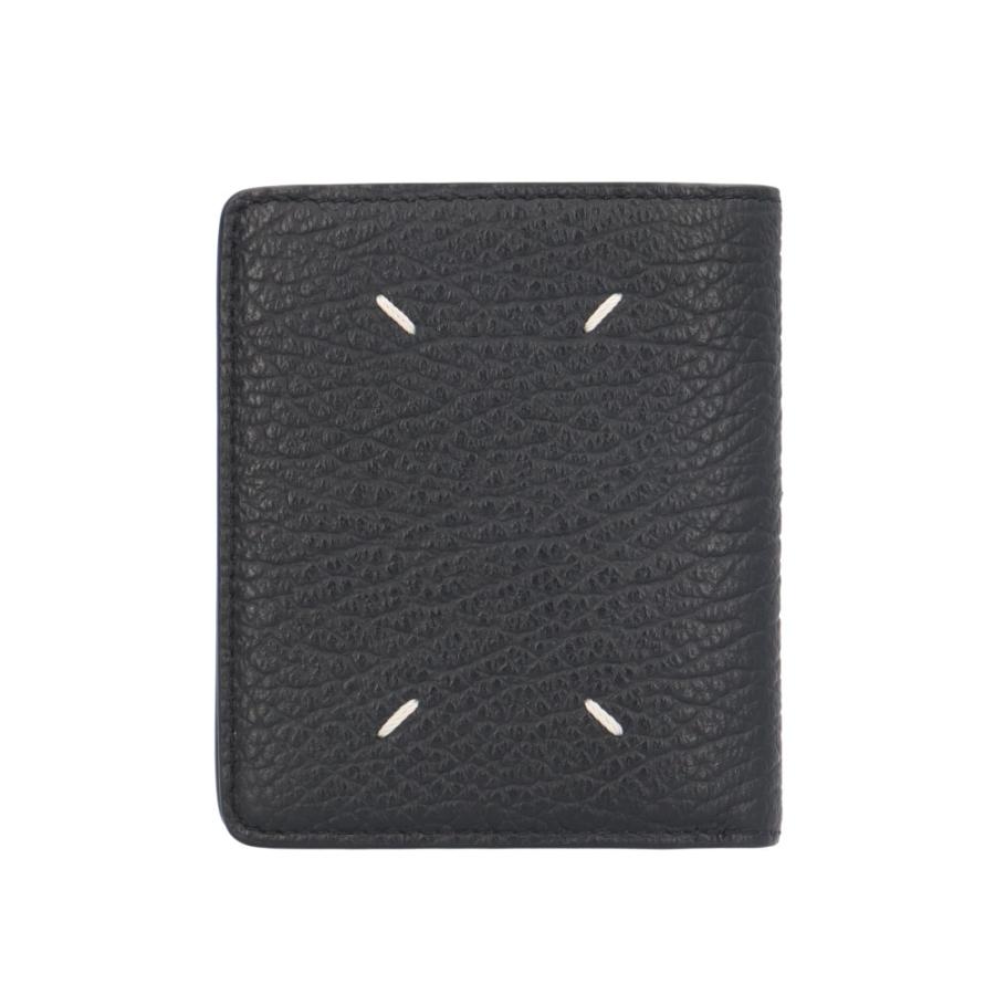 メゾンマルジェラ 二つ折り財布 レザー S56UI0140 P4455 ユニセックス