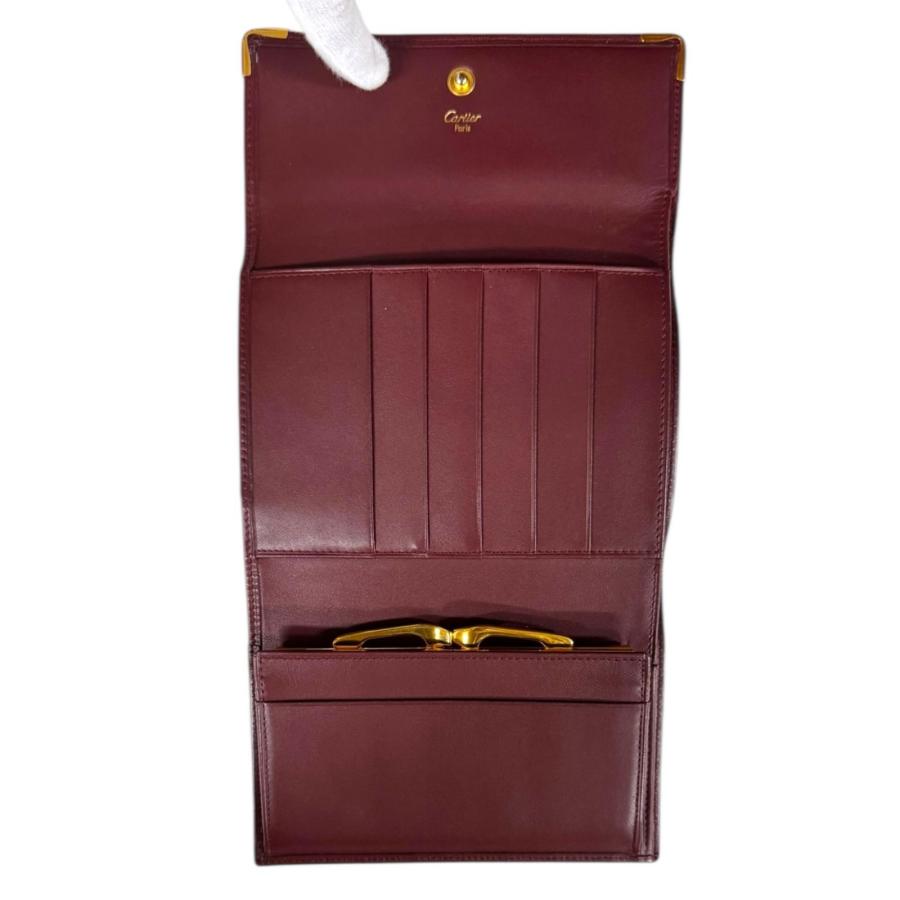 Cartier（カルティエ） マストライン 三つ折り財布 レザー L3000087