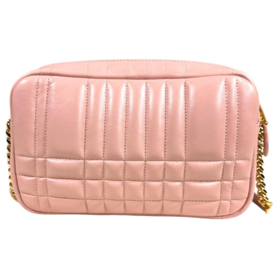 バーバリー スモール ローラカメラバッグ ショルダーバッグ レザー ピンク レディース BURBERRY  中古 BURBERRY（バーバリー） スモール ローラカメラバッグ ショルダー