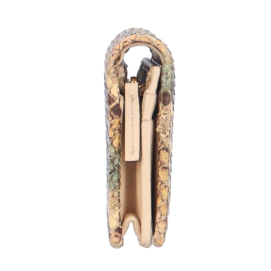 GUCCI（グッチ） GGマーモント 二つ折り財布 パイソン 456126