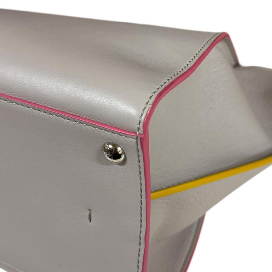 FENDI（フェンディ） トロワジュール ショルダーバッグ レザー 8BH279