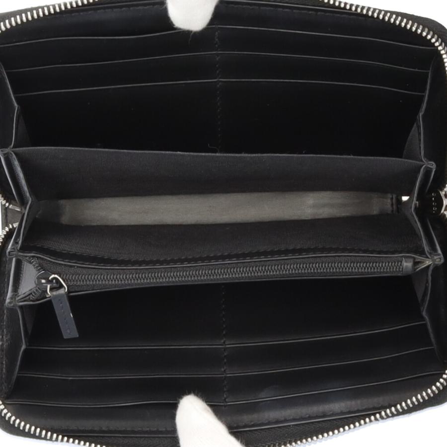ｍ66　Gucci　グッチ　ドリアン　ブラック　長財布　グッチシマレザー GUCCI（グッチ） ドリアン グッチシマ 長財布 レザー 473928 ユニ
