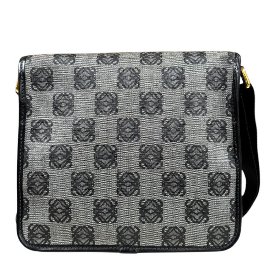 LOEWE（ロエベ） アナグラム ショルダーバッグ PVC グレー レディース
