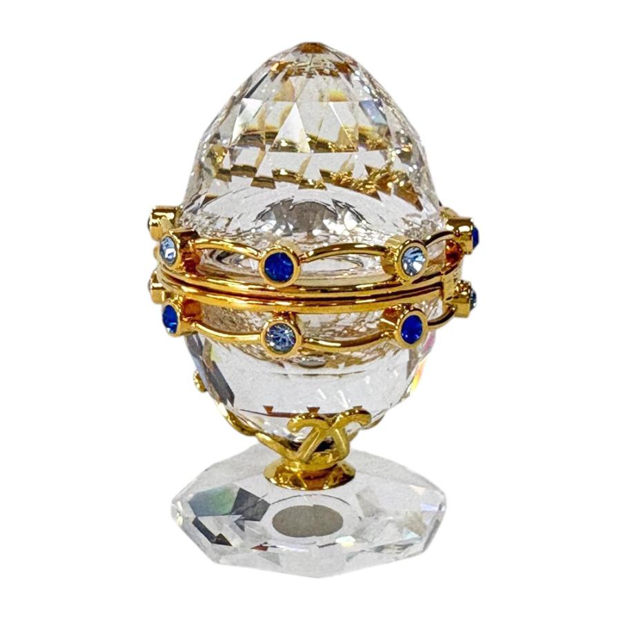 SWAROVSKI（スワロフスキー） エッグアート ジュエリーボックス 置物