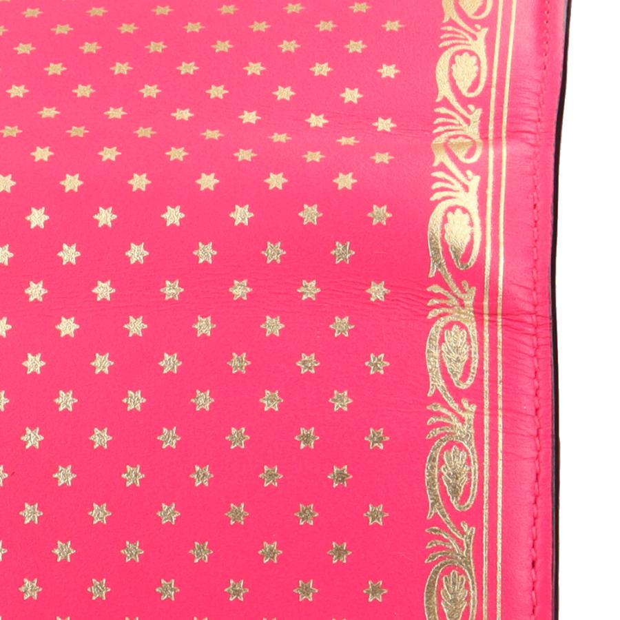 GUCCI グッチ GUCCYセガロゴ ショルダーバッグ レザー ピンク  