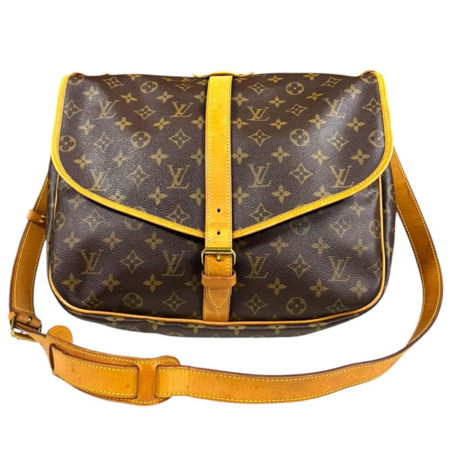 ルイヴィトン モノグラム　ソミュール35 ショルダーバッグ LOUIS VUITTON（ルイ・ヴィトン） ソミュール35 モノグラム ショルダー