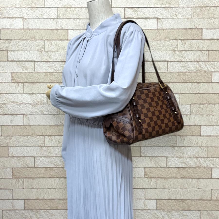 ルイヴィトン　トートバッグ 肩掛け ダミエ リヴィントンPM N41157 茶色 楽天市場】ヴィトン ダミエ n41157の通販