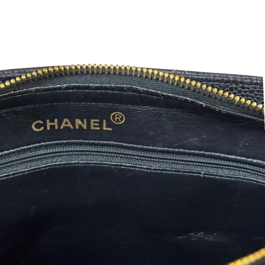 CHANEL（シャネル） ショルダーバッグ キャビアスキン ブラック