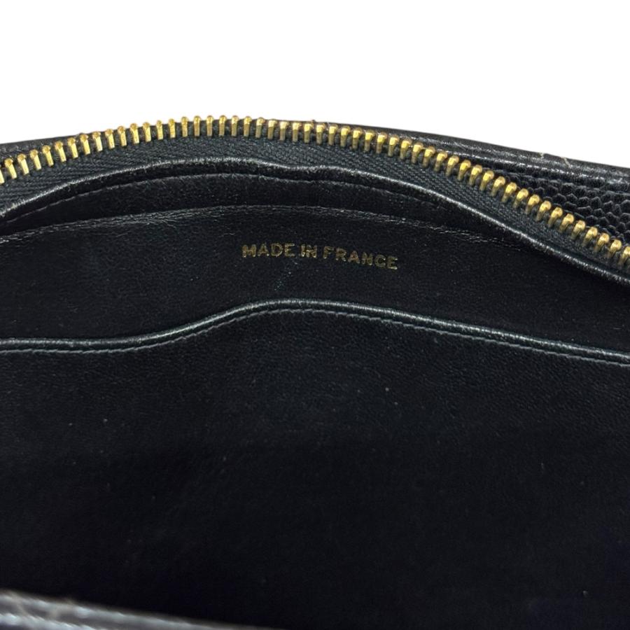 CHANEL（シャネル） ショルダーバッグ キャビアスキン ブラック