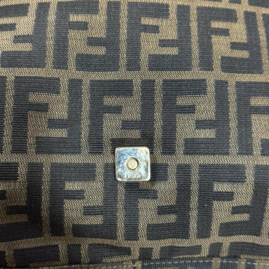 FENDI（フェンディ） マンマバケット ズッカ ショルダーバッグ