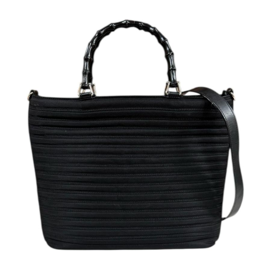 GUCCI（グッチ） バンブー ショルダーバッグ キャンバス 000・1705