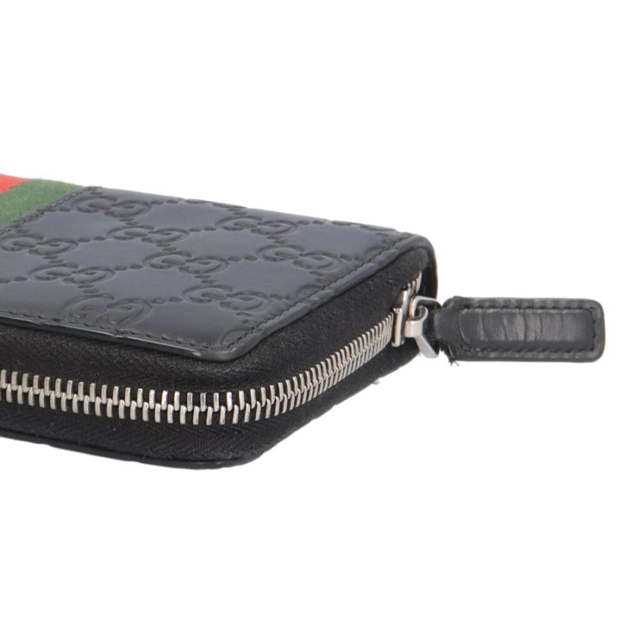 GUCCI（グッチ） グッチシマ ウェブ 長財布 レザー 408831 ユニ