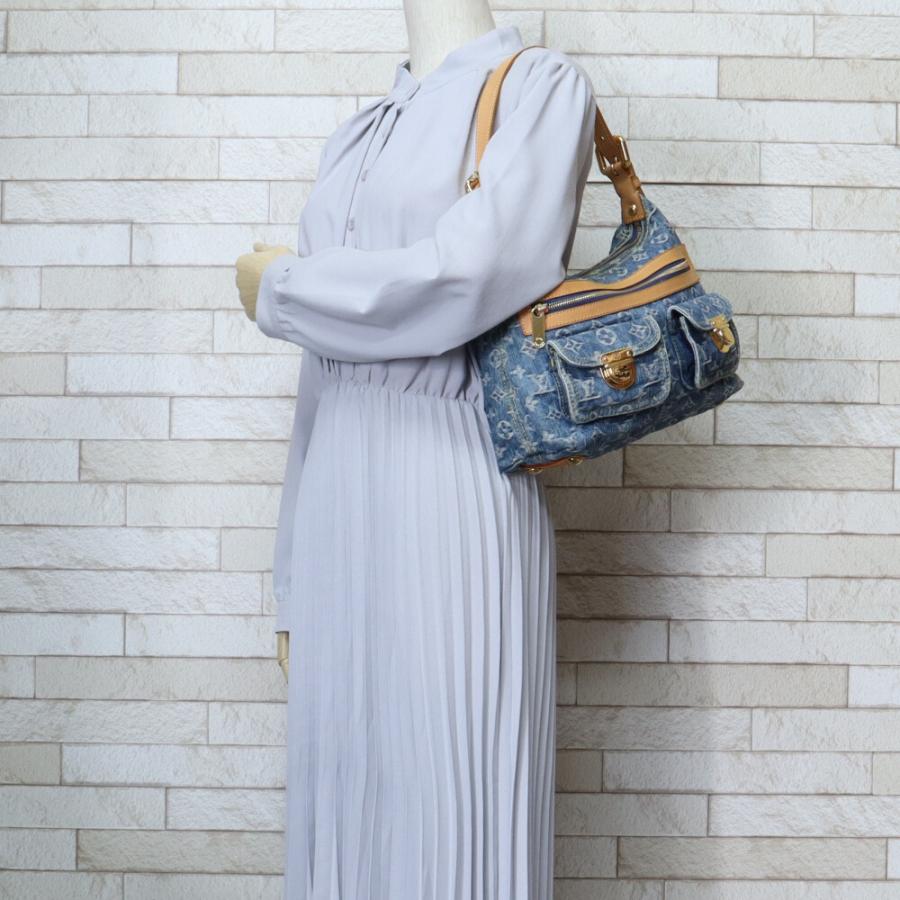 Louis Vuitton モノグラム デニム バギーPM ショルダーバッグ LOUIS VUITTON（ルイ・ヴィトン） バギーPM モノグラムデニム