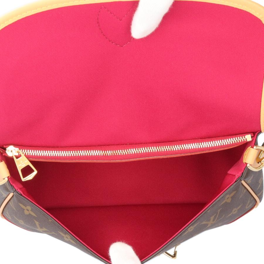 【マクラ】Louis Vuitton ボディバッグ ブラウン キャンバス LOUIS VUITTON（ルイ・ヴィトン） ディアヌNM PM モノグラム