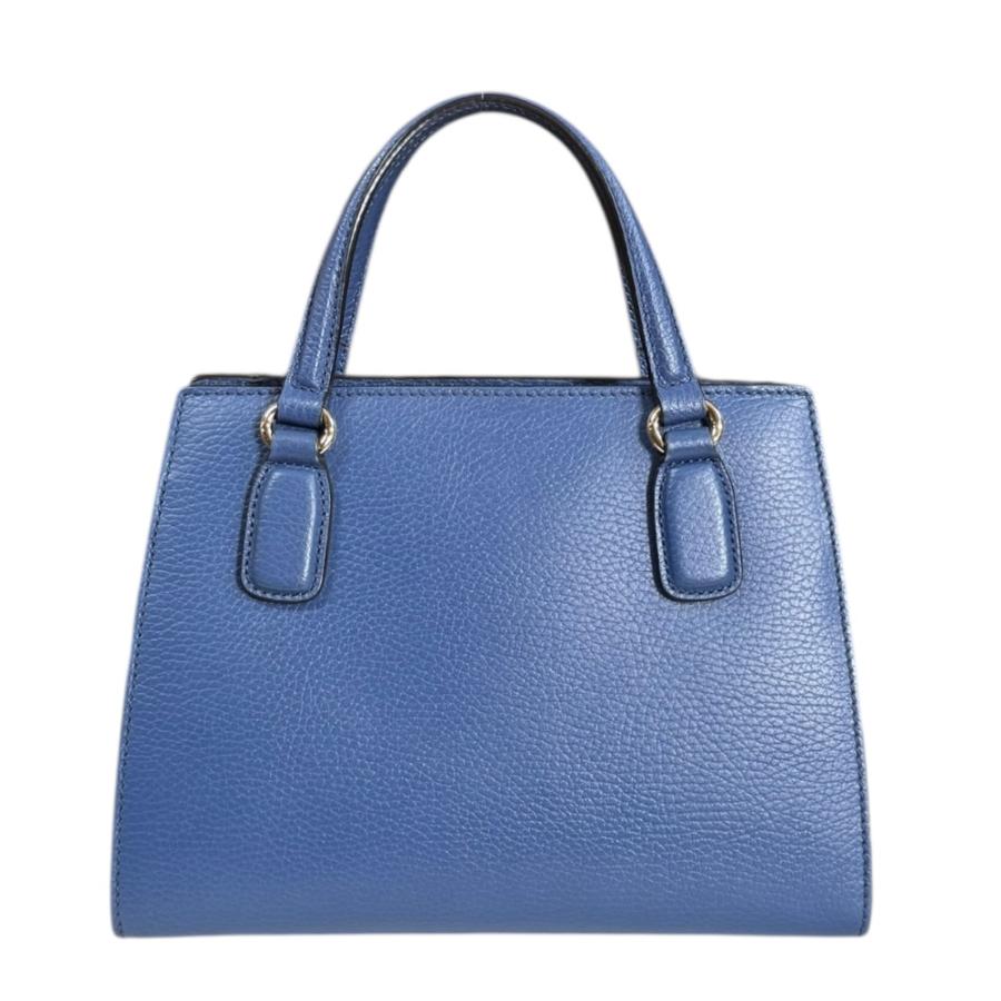 GUCCI グッチ ソーホーショルダーバッグ タッセル 付き ライトブルー GUCCI（グッチ） アウトレット品 インターロッキングG ソーホー